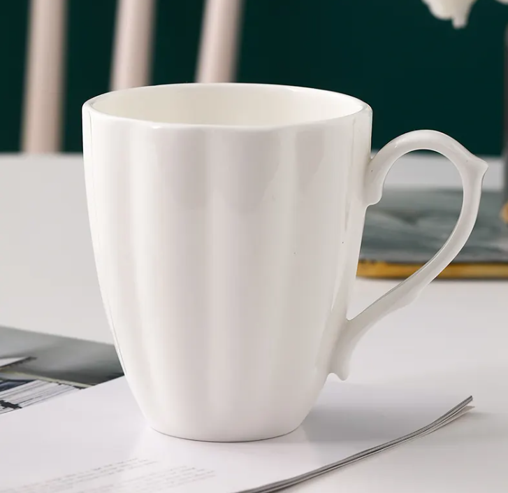 White Ceramic Mug Wholesale in China