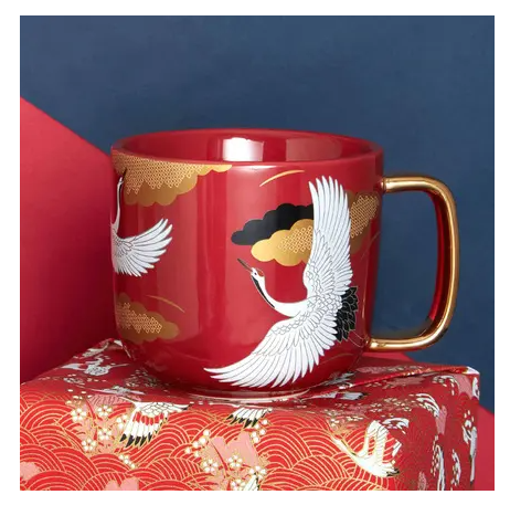 Chinese New Year Decal Ceramic Mug Wholesale in China