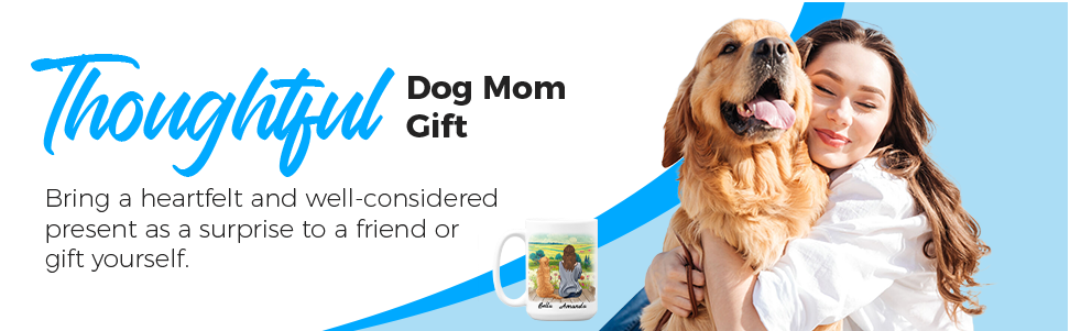 Personalized Ceramic Cup with Heartwarming Pet and Mom Image Wholesale