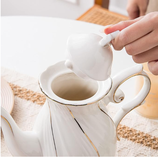 Exquisite Porcelain Teapots with Lids: Your Trusted Supplier in China - Linkbridge Ceramic