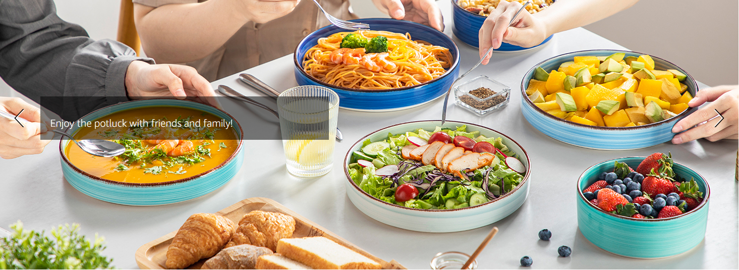 Elevate Your Dining Experience with 32oz Shallow Bowl Plates: A Must-Have from a Leading Ceramic Pasta Plates Supplier in China