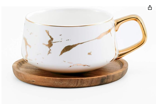 Tea Cup with Wooden Saucer Set in China: A Perfect Blend of Style and Functionality