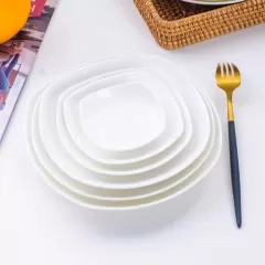 Linkbridge Ceramics: Your Trusted White Ceramic Plate Wholesale Supplier in China