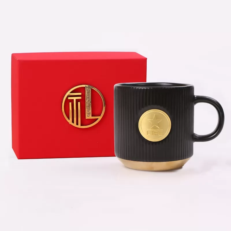 Factory  Custom Logo Ceramic Cups