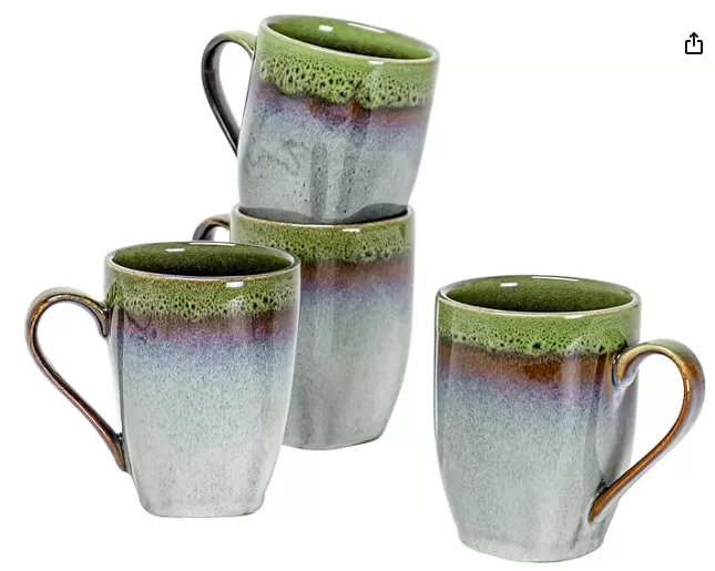 Ceramic Stoneware Cups with Large Handle Wholesale in China