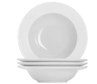 Porcelain Round Soup Plates Bowl