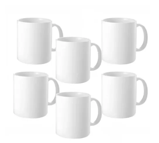 White Sublimation Ceramic Mugs Wholesale