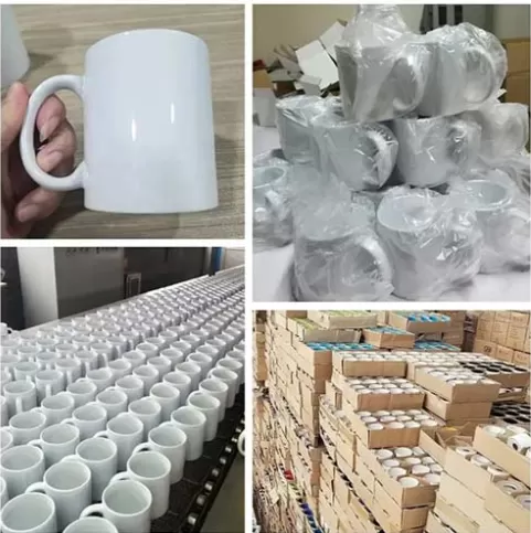 White Sublimation Ceramic Mugs Wholesale