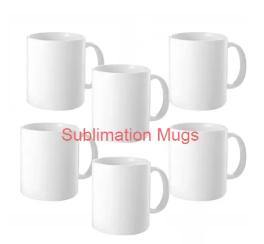 White Sublimation Ceramic Mugs Wholesale