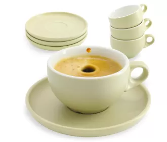 Espresso Ceramic Cups with Saucer wholesale