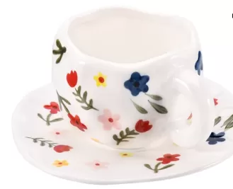 Ceramic Coffee Mug, Cup with Saucer Wholesale