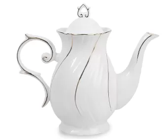 Porcelain teapot with lid supplier in China