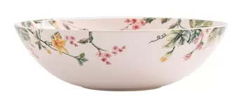 Pumpkin Feast Ceramic 13 inch Serving Bowl