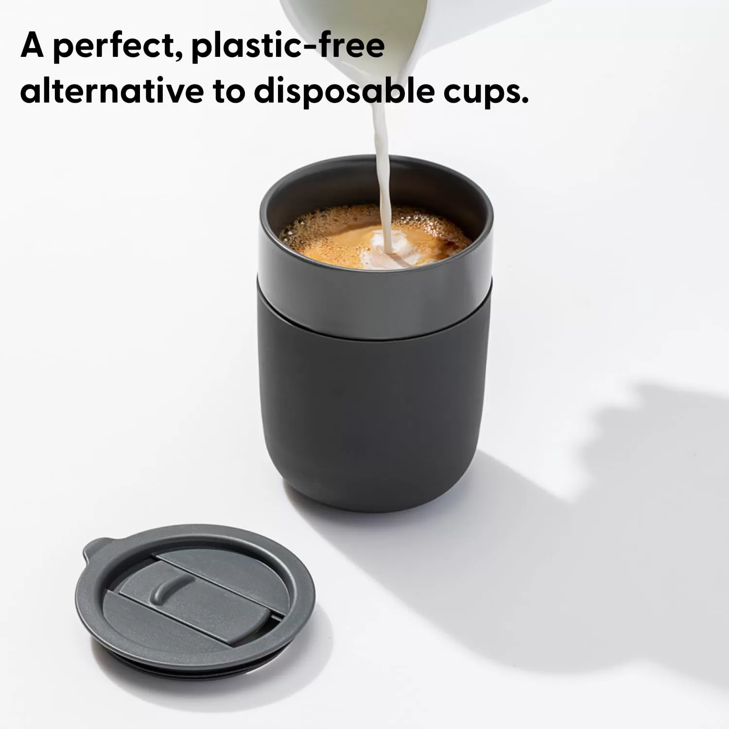 Ceramic Mug with Protective Silicone Sleeve