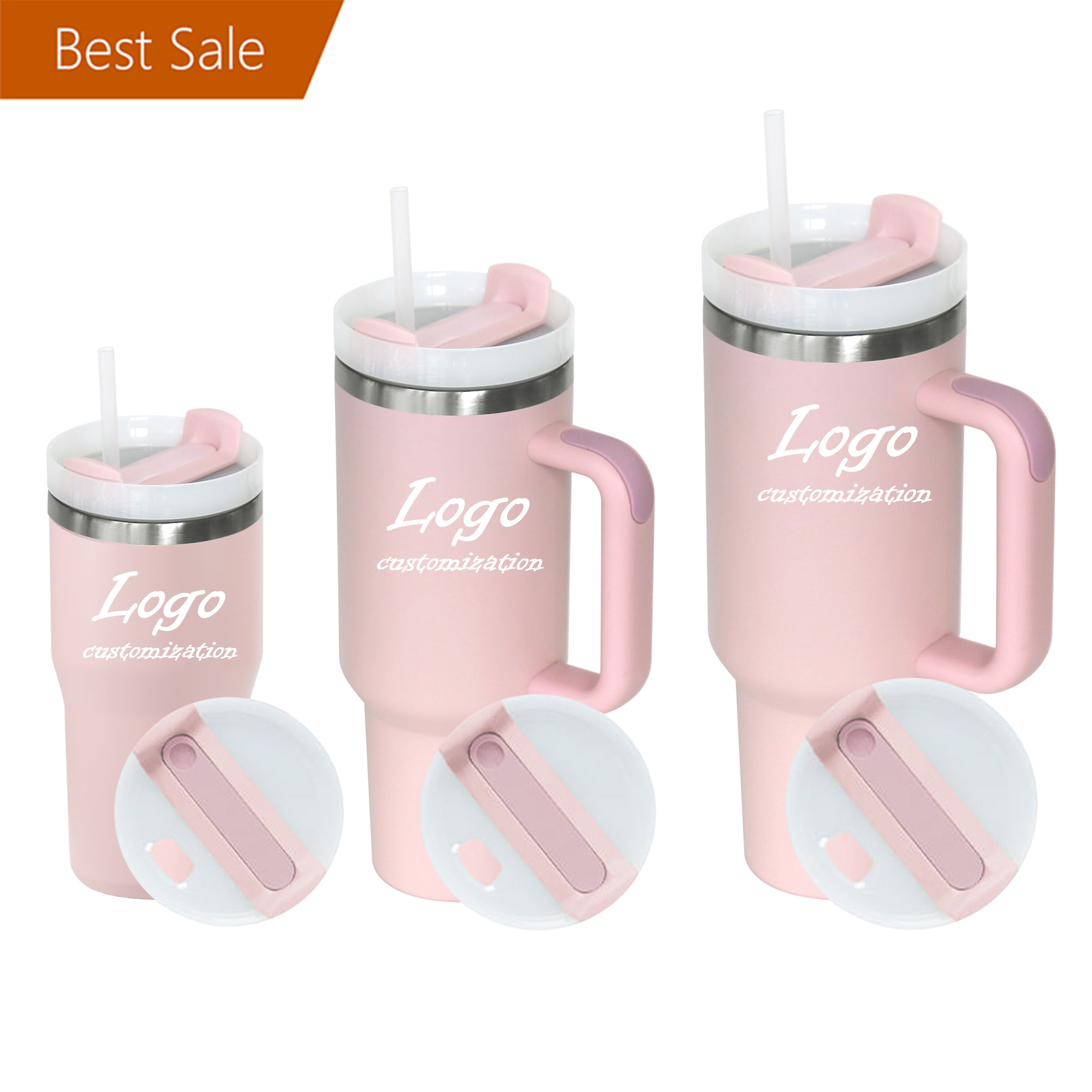 Insulated Stainless Steel Vacuum Mug With Handle