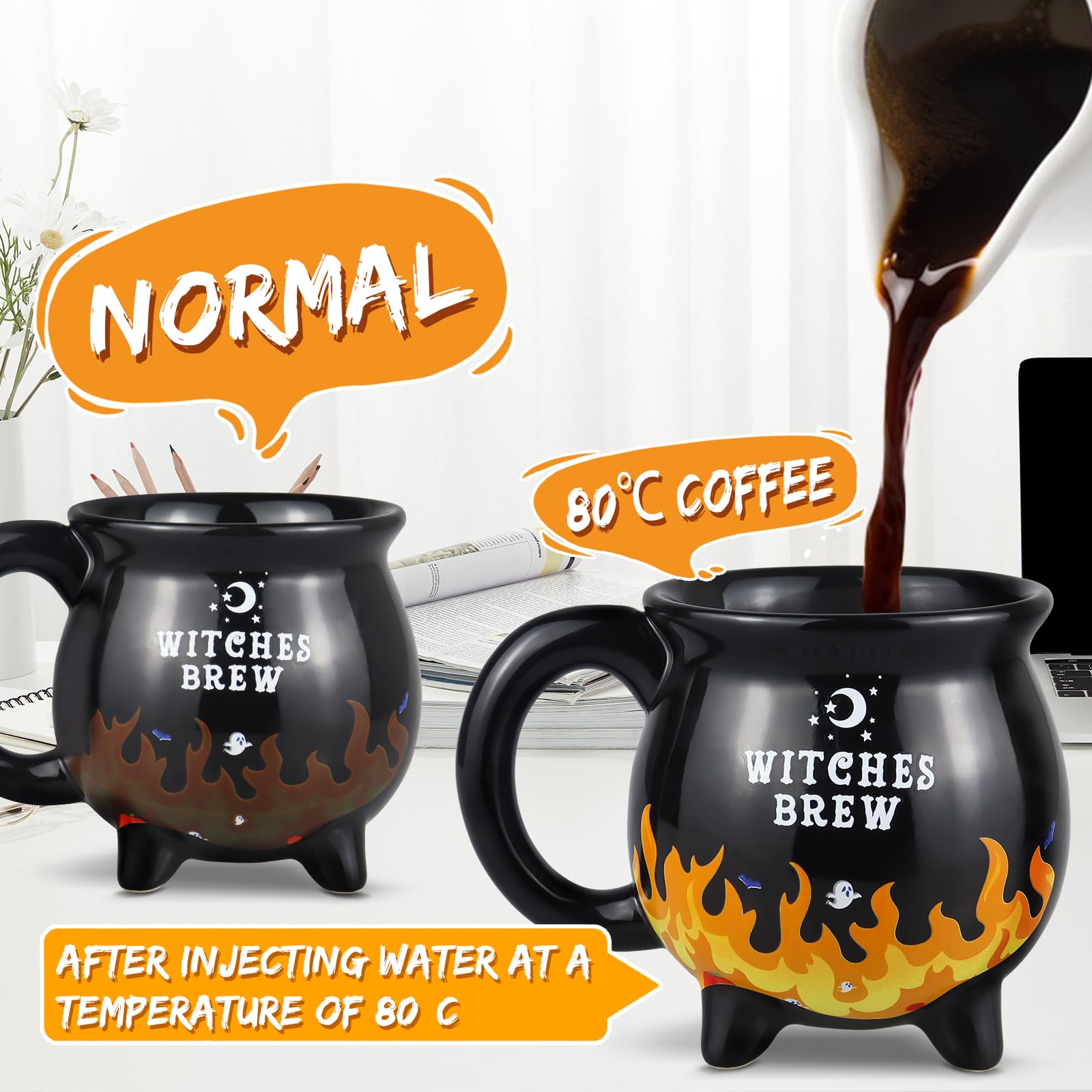 Witch Brew Ceramic Cauldron Coffee Mug China: The Ultimate Magical Drinkware