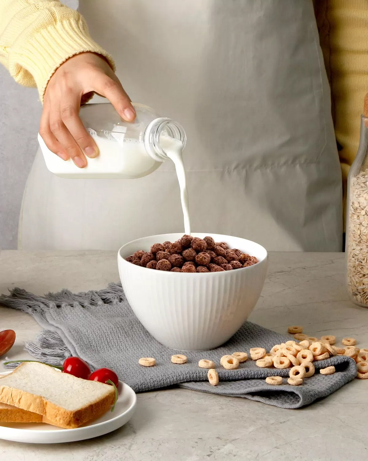 25 oz Deep Ceramic Cereal Bowl