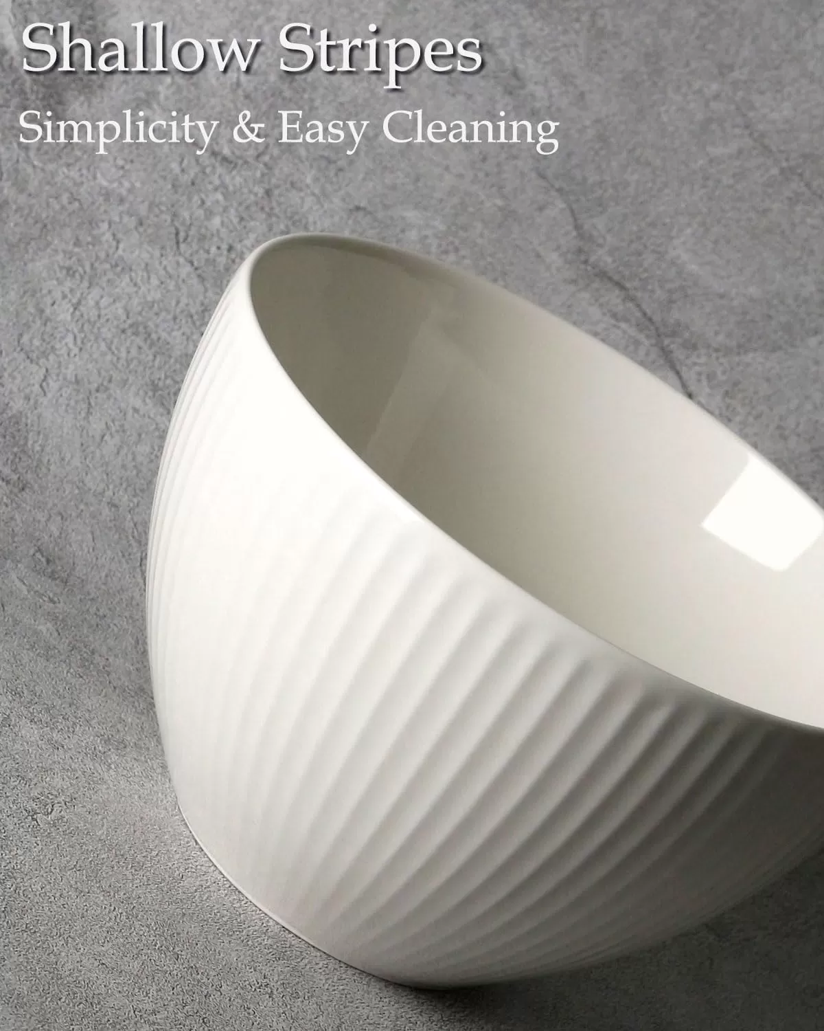 25 oz Deep Ceramic Cereal Bowl