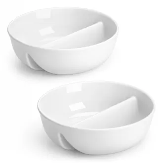 22 Oz Anti-Soggy Cereal Bowls Sets of 2