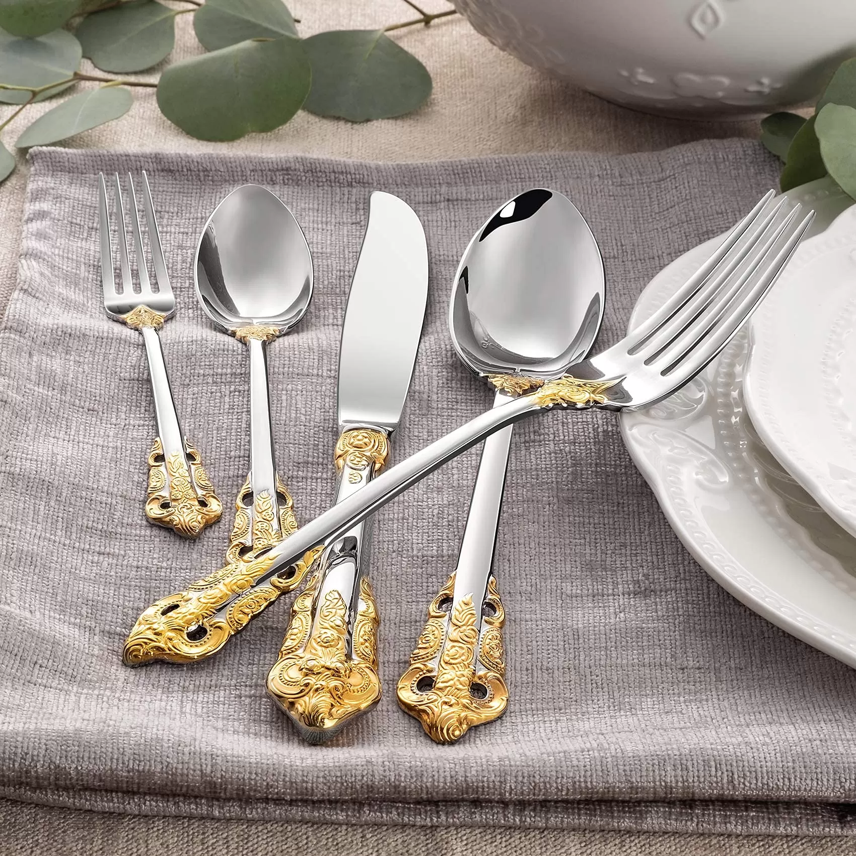 Luxury Stainless Steel Flatware set