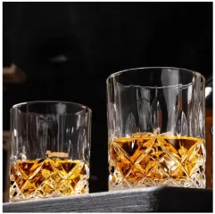 Timeless Elegance and Durability: Old Fashioned Whiskey Glasses 10 Oz Rocks Barware Wholesale in China