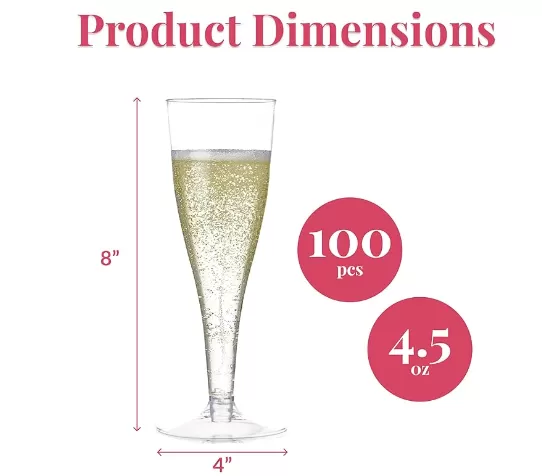 Clear Champagne Stemware Glasses manufacturer in China