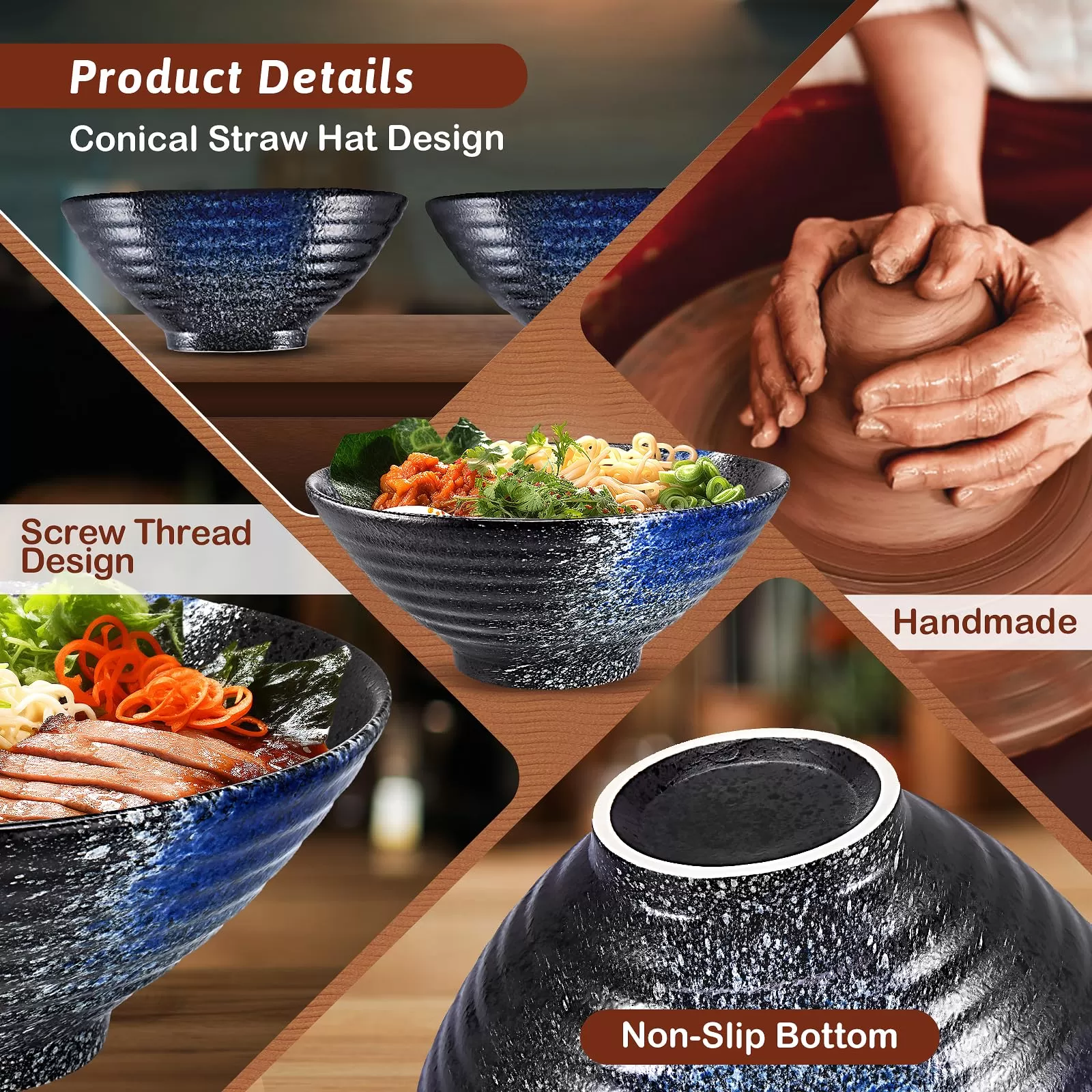 Wholesale Ceramic Ramen Bowls