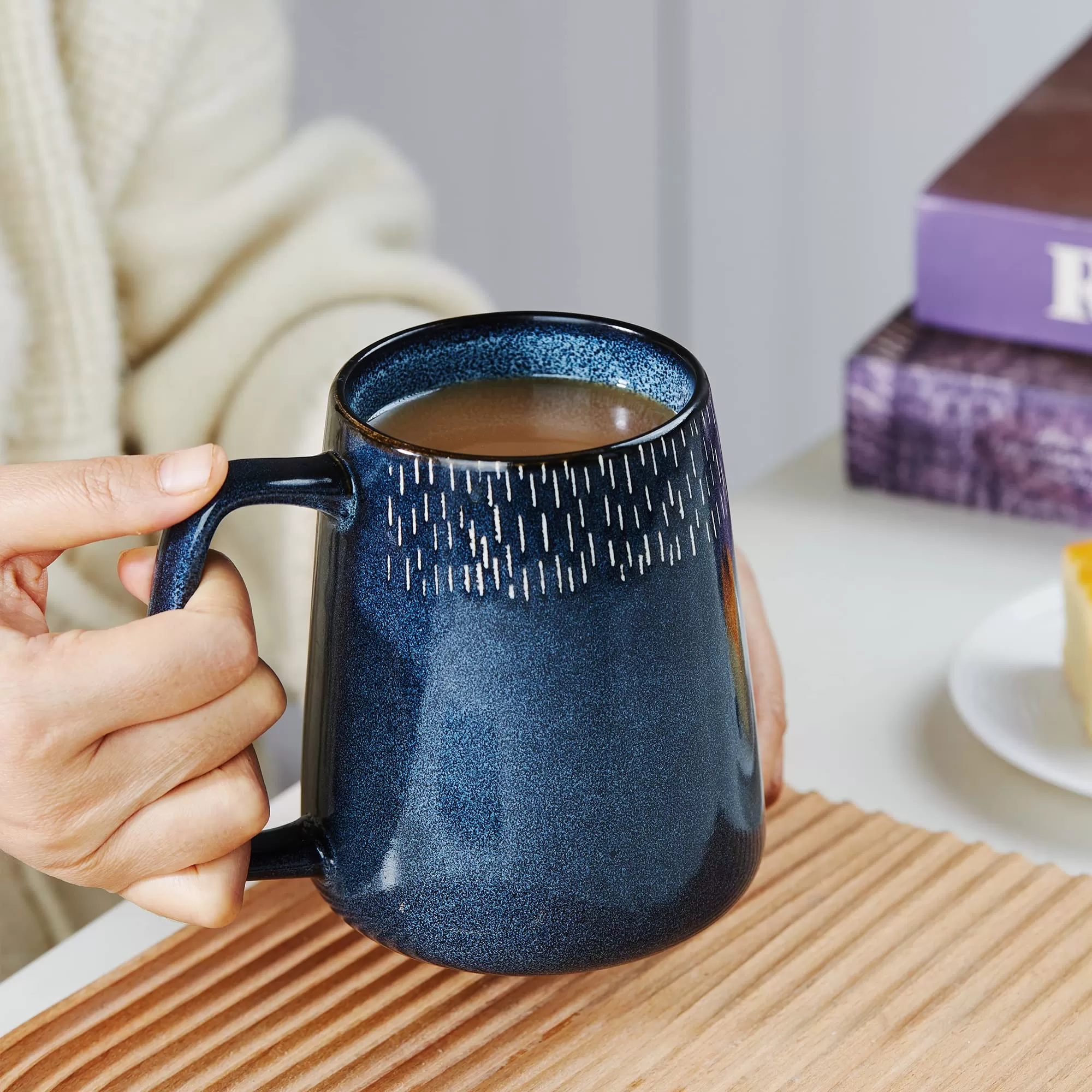 24 OZ Large Handle Ceramics Coffee Mugs