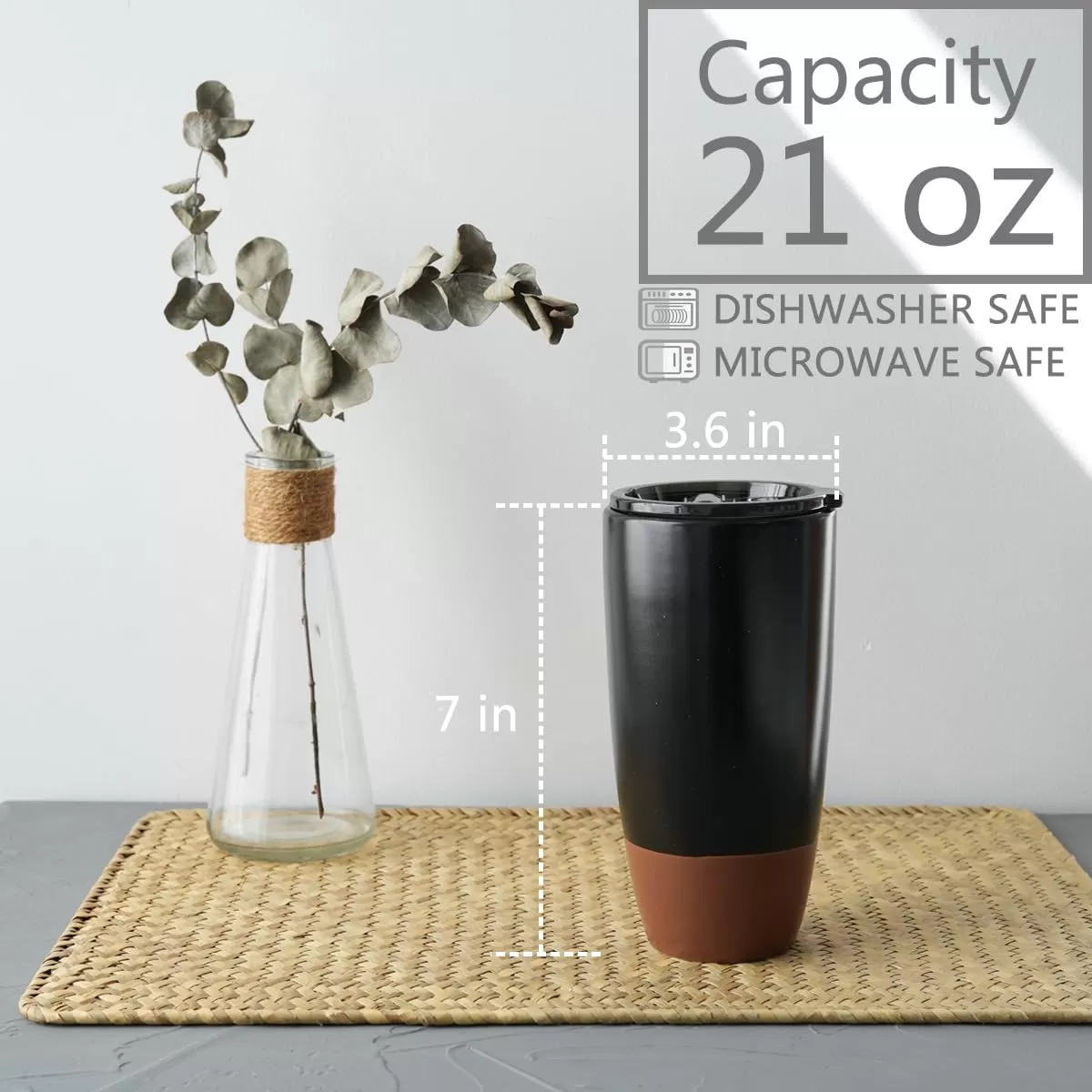 Leak-Proof Travel Coffee Mug